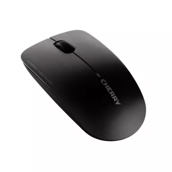 CHERRY MW 2400 mouse wireless, nero, USB, ambidestro, ottico, RF wireless, 1200 DPI, nero