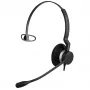 Jabra BIZ 2300 Mono, USB, MS, con filo, ufficio/call center, 150 - 6800 Hz, headset, nero