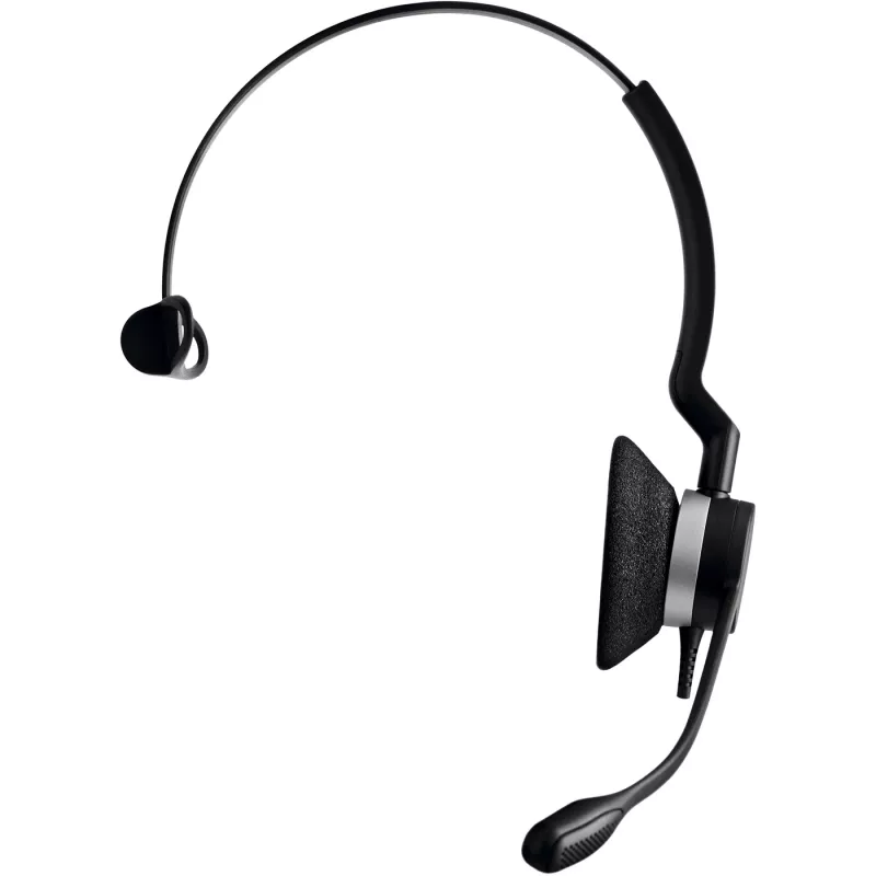 Jabra BIZ 2300 Mono, USB, MS, con filo, ufficio/call center, 150 - 6800 Hz, headset, nero