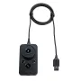 Jabra Engage Link – USB-A UC, audio, con filo, pulsanti, nero