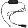 Jabra GN1221 Sound limiter QD su RJ9, cavo, nero