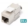 DIGITUS DN-93615 Modulo Keystone CAT 6A schermato, montaggio senza attrezzi