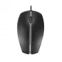CHERRY GENTIX SILENT mouse con cavo, nero, USB, ambidestro, ottico, USB Type-A, 1000 DPI, nero