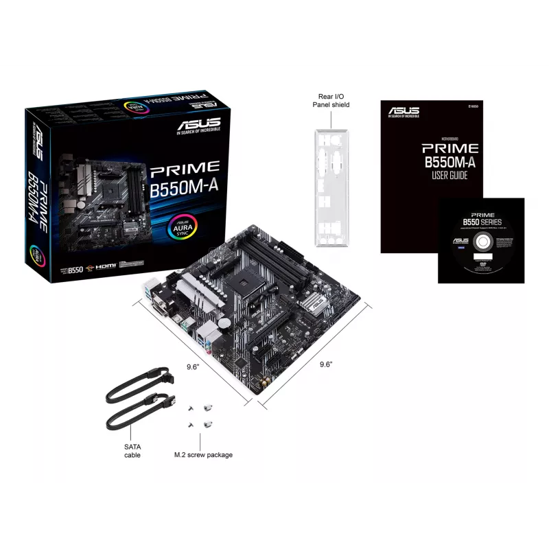 Scheda madre ASUS PRIME B550M-A AMD B550 socket AM4 micro ATX
