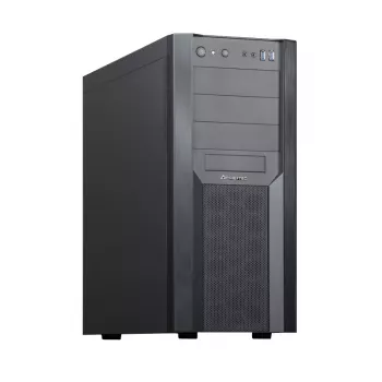 Case PC CHIEFTEC CW-01B-OP tower nero — SPCC, 7 alloggiamenti 3,5 pollici, 7 alloggiamenti 2,5 pollici, 3 alloggiamenti 5,25 pollici, fino a 410 mm GPU