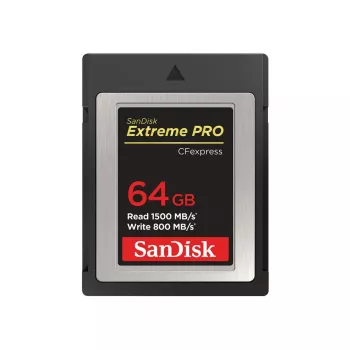WESTERN DIGITAL SanDisk CF Express Extreme Pro 64 GB, 1500 MB/s lettura, 800 MB/s scrittura