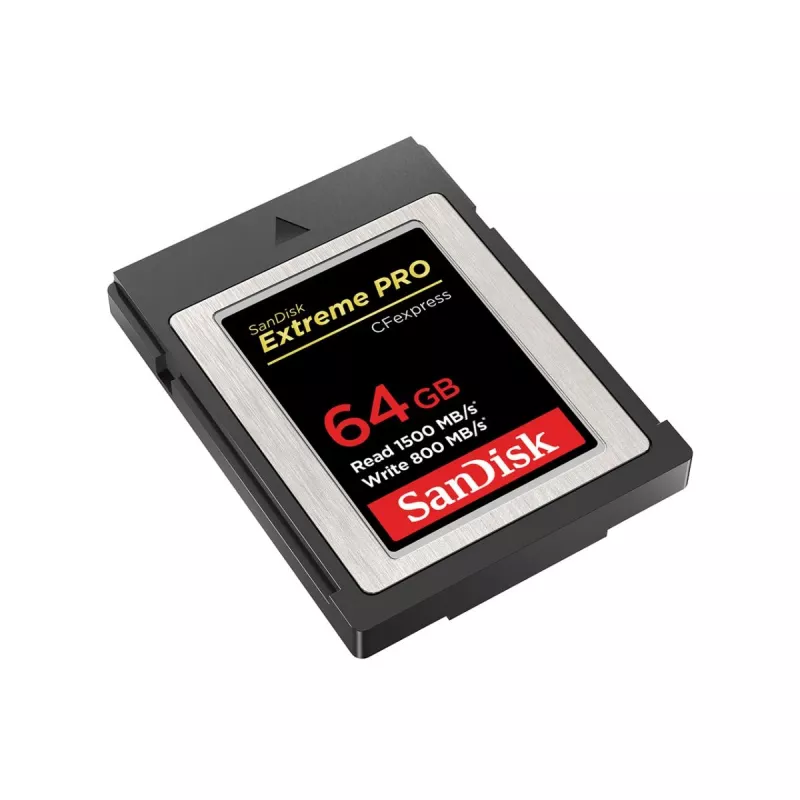 WESTERN DIGITAL SanDisk CF Express Extreme Pro 64 GB, 1500 MB/s lettura, 800 MB/s scrittura