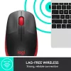 Mouse Logitech M190 Wireless USB rosso
