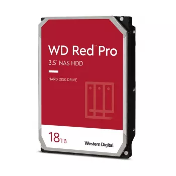 WESTERN DIGITAL disco rigido - WD Red Pro WD181KFGX - 18 TB - SATA 6 Gb/s - 3,5 pollici - 7200 giri/min - 512 MB buffer