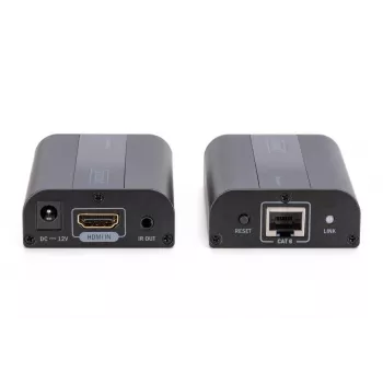 DIGITUS set extender HDMI 4K, HDMI 2.0 30/60 m su cavo di rete (CAT6, 6a, 7), UHD 4K2K/60 Hz