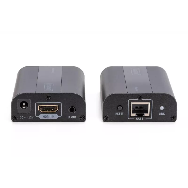 DIGITUS set extender HDMI 4K, HDMI 2.0 30/60 m su cavo di rete (CAT6, 6a, 7), UHD 4K2K/60 Hz