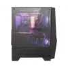 MSI MAG FORGE 100R case gaming Mid Tower, ATX/mATX/Mini-ITX, vetro temperato, 2 ventole ARGB da 120 mm, nero