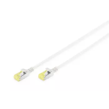 DIGITUS patch cable sottile - CAT6A - U/FTP - Snagless - Cu - 10m - grigio