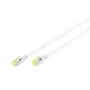 DIGITUS patch cable sottile - CAT6A - U/FTP - Snagless - Cu - 10m - grigio