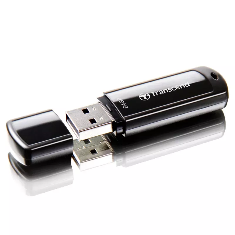 TRANSCEND JetFlash 700 - 64 GB Chiavetta USB - USB 3.0 - Nero