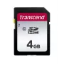 TRANSCEND Scheda SDHC 300s 4GB UHS-I U1