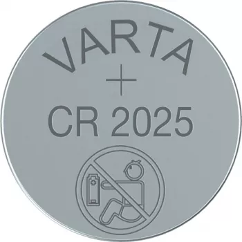 VARTA Batteria Pila a bottone al litio CR2025 3V 1x5