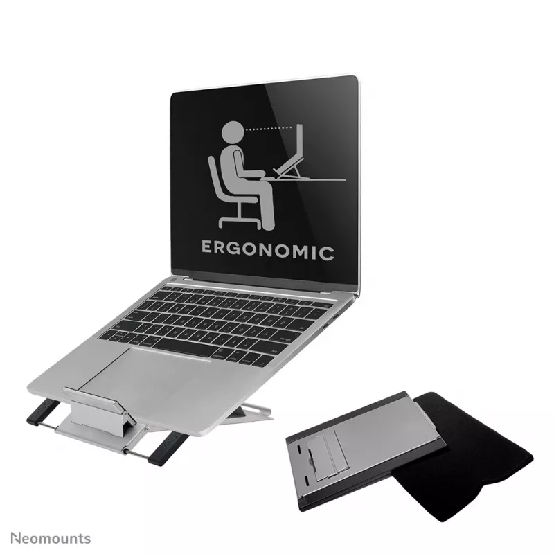 Neomounts NSLS100 Supporto per laptop 10-22 pollici – pieghevole – compatto – universale