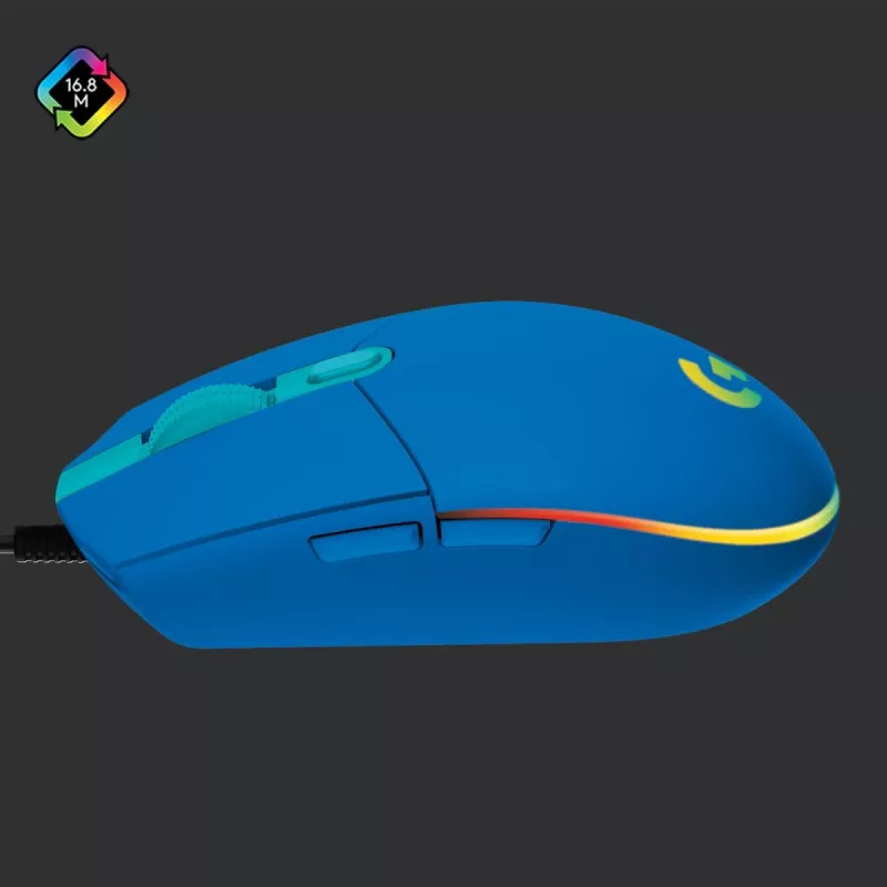 Mouse da gaming Logitech G G203 LIGHTSYNC USB Type-A