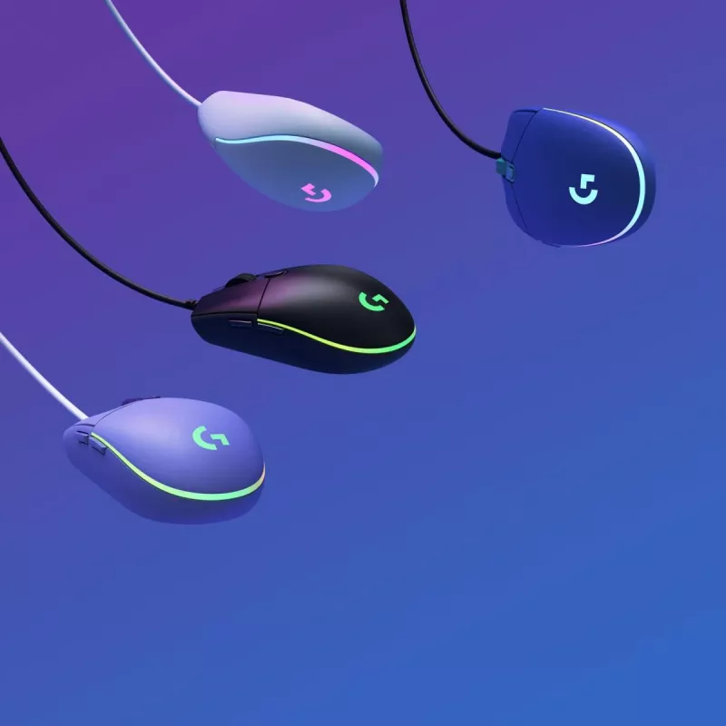 Mouse da gaming Logitech G G203 LIGHTSYNC USB Type-A