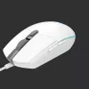 LOGITECH G203 Lightsync mouse da gaming USB bianco