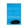 Logitech G305 Lightspeed mouse da gaming wireless, nero