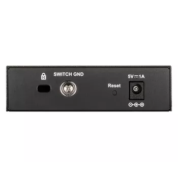 D-Link DGS-1100-05V2/E switch di rete gestito L2 Gigabit Ethernet (10/100/1000) nero