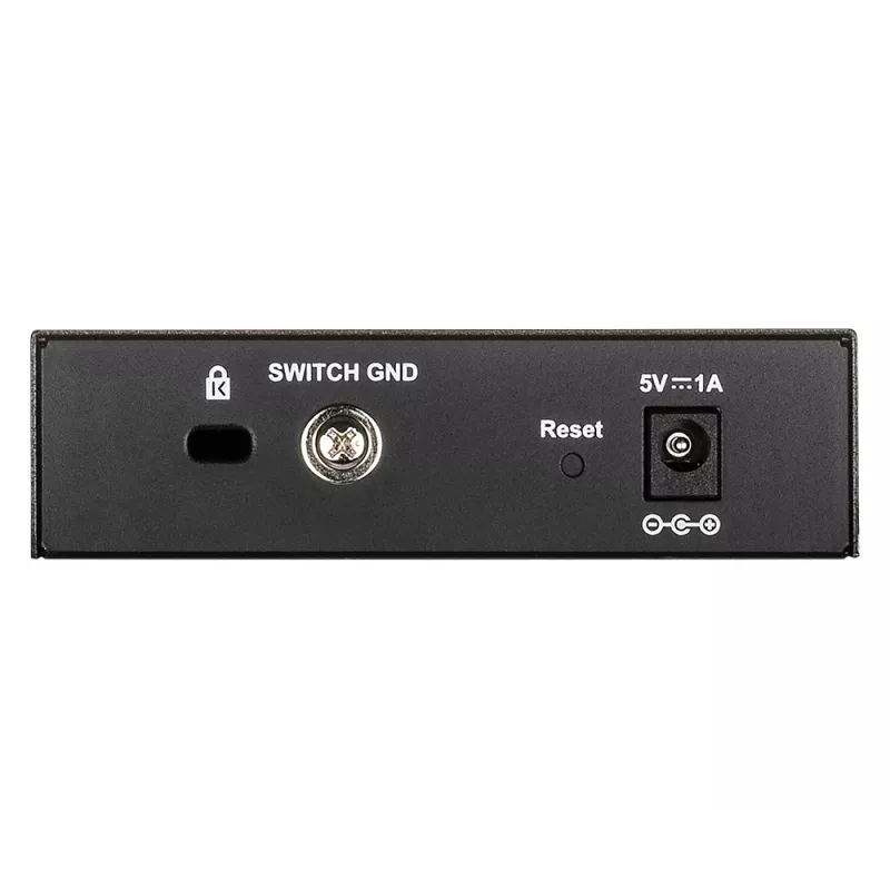 D-Link DGS-1100-05V2/E switch di rete gestito L2 Gigabit Ethernet (10/100/1000) nero