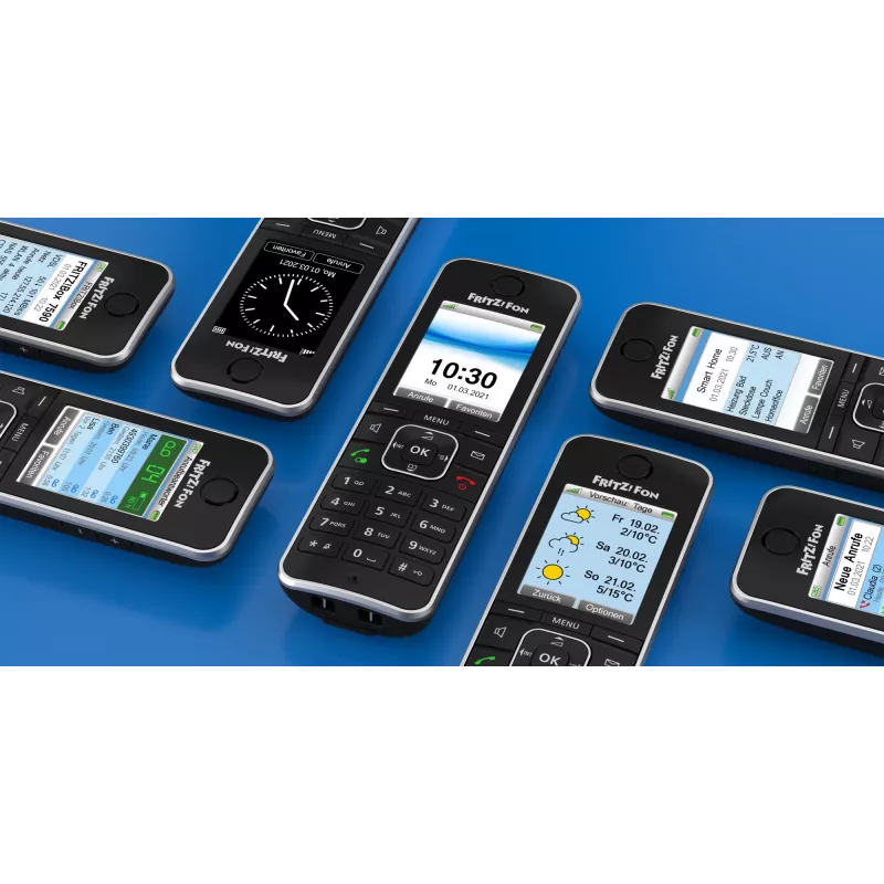 Telefono DECT AVM FRITZ!Fon C6 nero