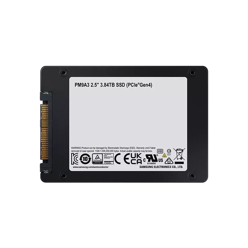 Samsung PM9A3 3.84 TB 2.5 pollici PCI Express 4.0 NVMe V-NAND TLC