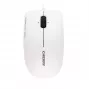 CHERRY MC 2000 mouse con filo con rotellina inclinabile, grigio chiaro, USB, ambidestro, LED IR, USB Type-A, 1600 DPI, grigio