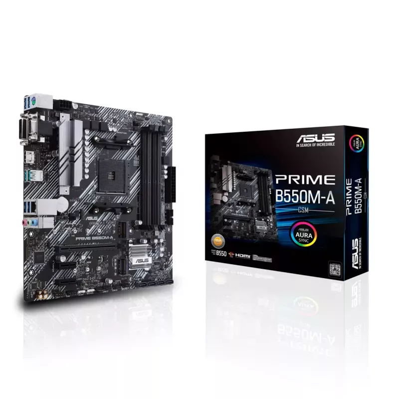 Scheda madre ASUS Prime B550M-A/CSM AMD B550 socket AM4 micro ATX