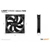 be quiet! Light Wings ventola 140 mm ARGB PWM nera