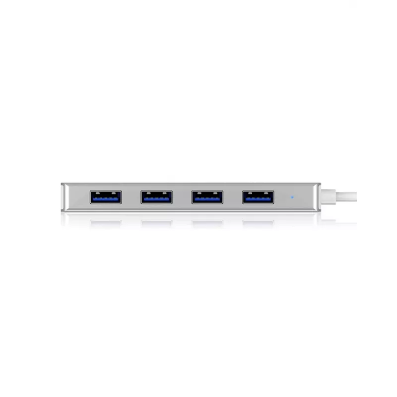 ICY BOX IB-HUB1425-C3 USB 3.2 Gen 1 (3.1 Gen 1) Type-C 5000 Mbit/s argento