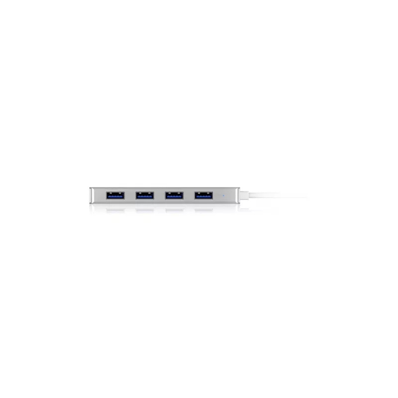 ICY BOX IB-HUB1425-C3 USB 3.2 Gen 1 (3.1 Gen 1) Type-C 5000 Mbit/s argento