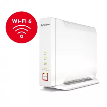 Box FRITZ! 4060 router WLAN Gigabit Ethernet tri-band (2,4 GHz / 5 GHz / 5 GHz) bianco