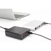 DIGITUS caricabatterie USB a 4 porte, 72 W 1x USB-C (PD) 5,9,15,20 V/3 A, 3x USB-A 5 V/2,4 A, nero