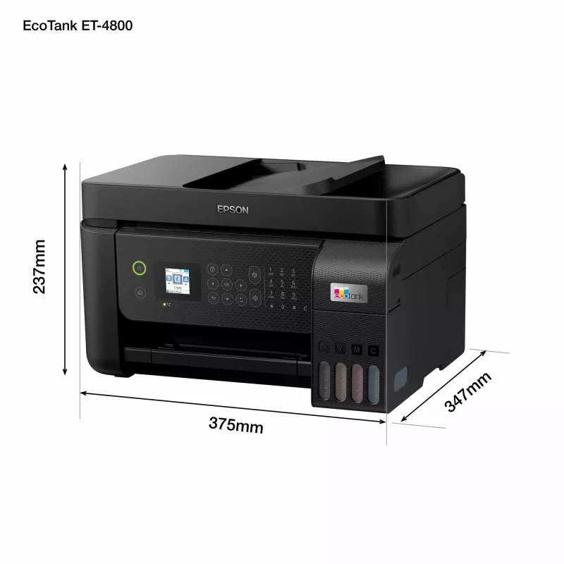 Epson EcoTank ET-4800 getto d'inchiostro A4 5760 x 1440 DPI 33 ppm WLAN