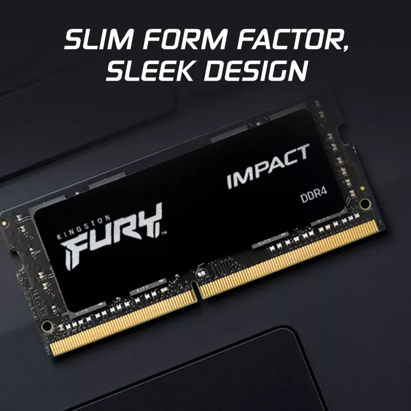 Kingston Technology FURY 32GB 3200MT/s DDR4 CL20 SODIMM (kit da 2) Impact
