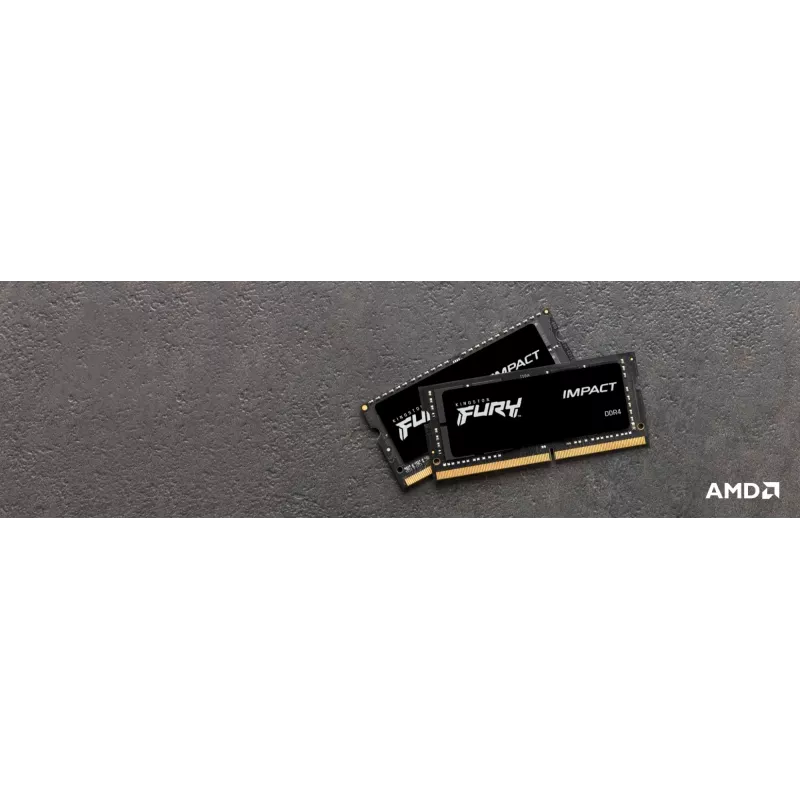 Kingston Technology FURY 32GB 3200MT/s DDR4 CL20 SODIMM (kit da 2) Impact