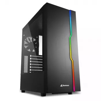 Case PC Sharkoon RGB Slider Midi Tower nero
