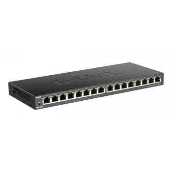 D-Link DGS-1016S Gigabit Ethernet unmanaged (10/100/1000) nero