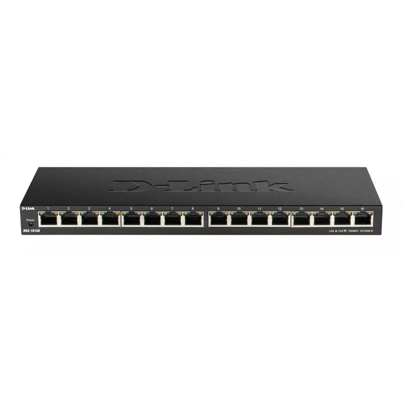 D-Link DGS-1016S Gigabit Ethernet unmanaged (10/100/1000) nero