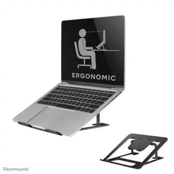 Supporto per laptop Neomounts NSLS085 nero 10-17 inch – pieghevole – compatto – universale