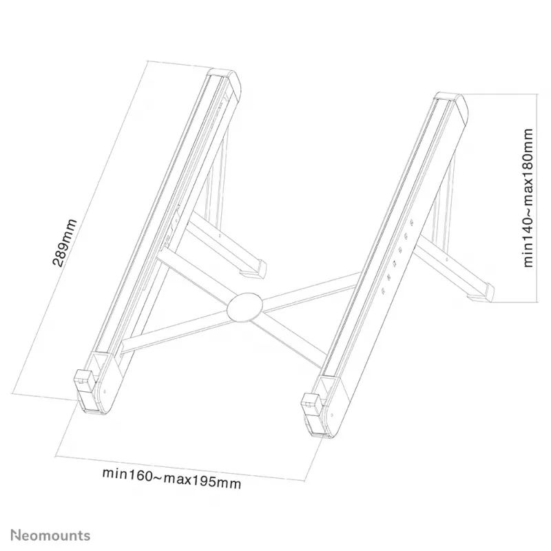 Supporto per laptop Neomounts NSLS010 11-17