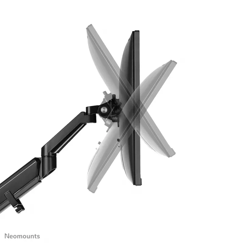 Braccio per monitor Neomounts DS70-810BL2 17-32 inch – a gas – salva spazio – stop a 180°