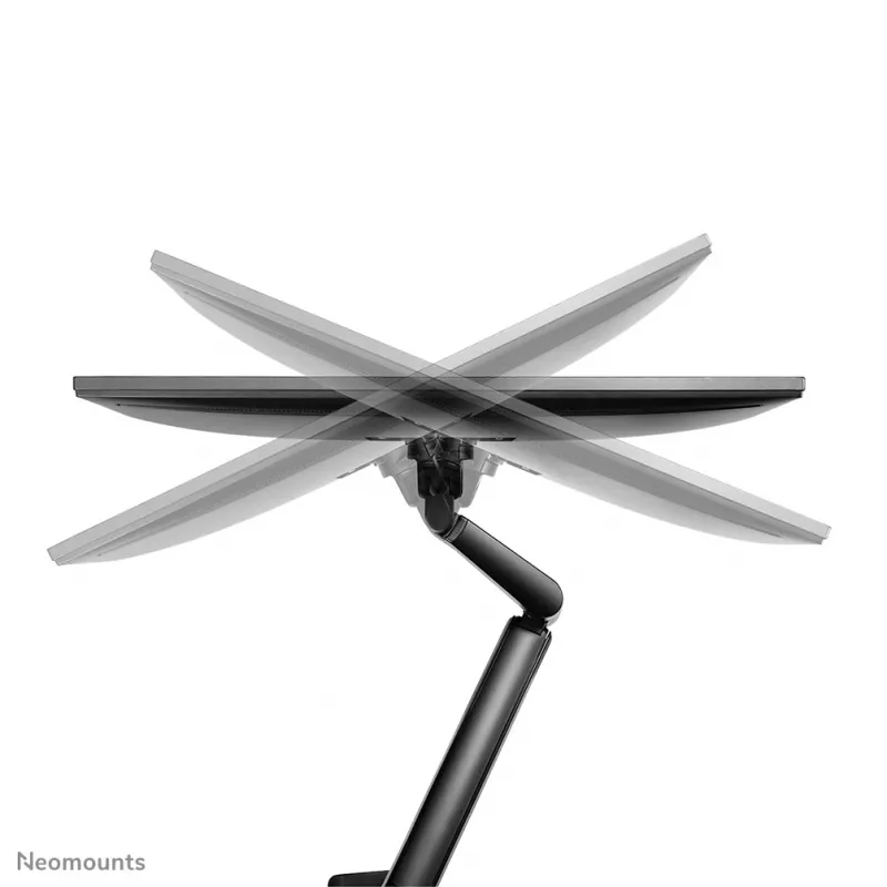 Braccio per monitor Neomounts DS70-810BL2 17-32 inch – a gas – salva spazio – stop a 180°
