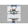 Braccio per monitor Neomounts DS70-810BL2 17-32 inch – a gas – salva spazio – stop a 180°