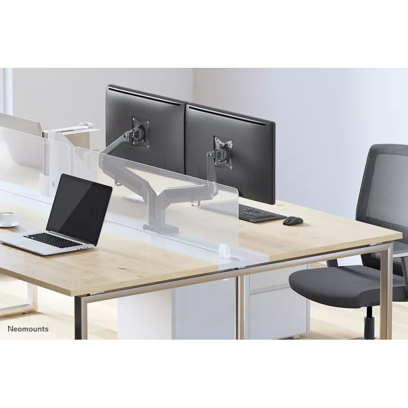 Braccio per monitor Neomounts DS70-810BL2 17-32 inch – a gas – salva spazio – stop a 180°
