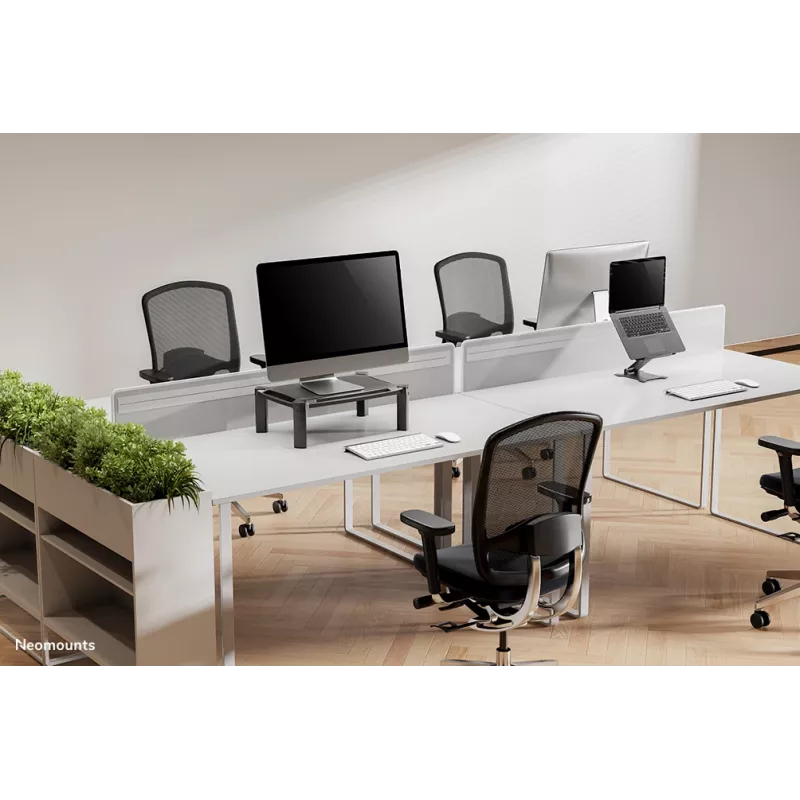 Rialzo per monitor/laptop Neomounts NSMONITOR20 - regolabile in altezza - universale